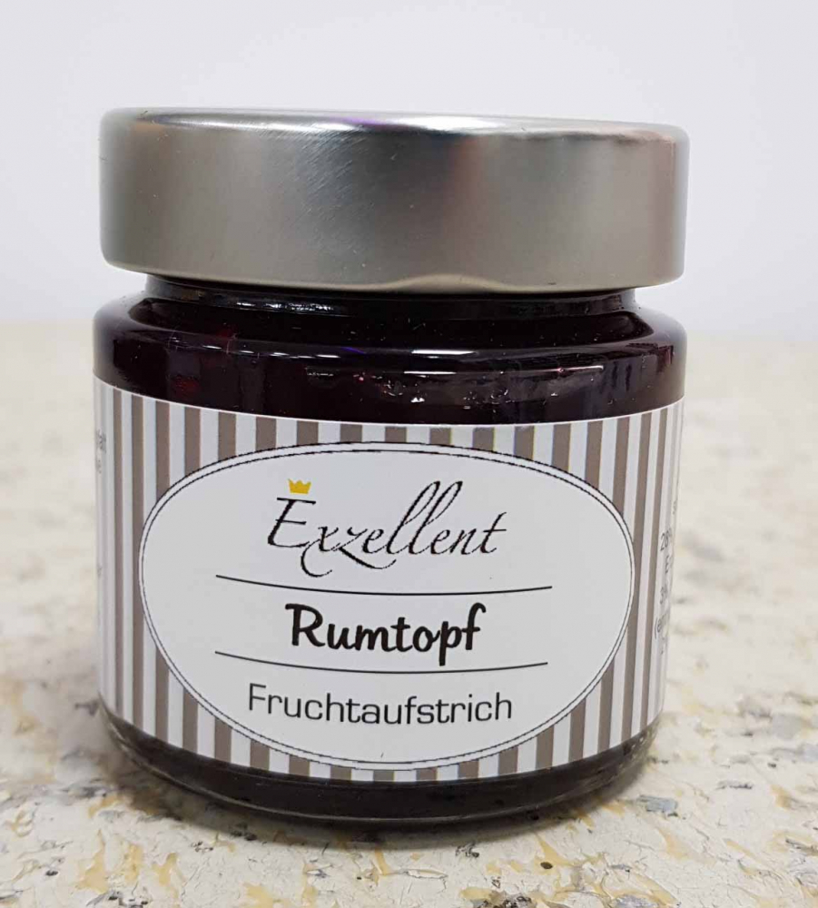 Rumtopf Fruchtaufstrich